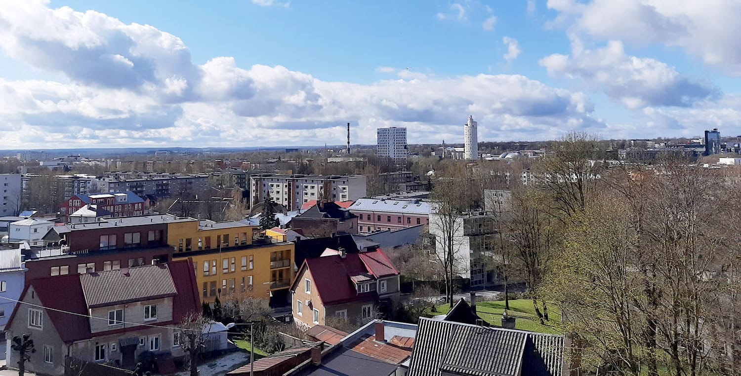 Tartu linna vaade — meie tegevuspiirkond
